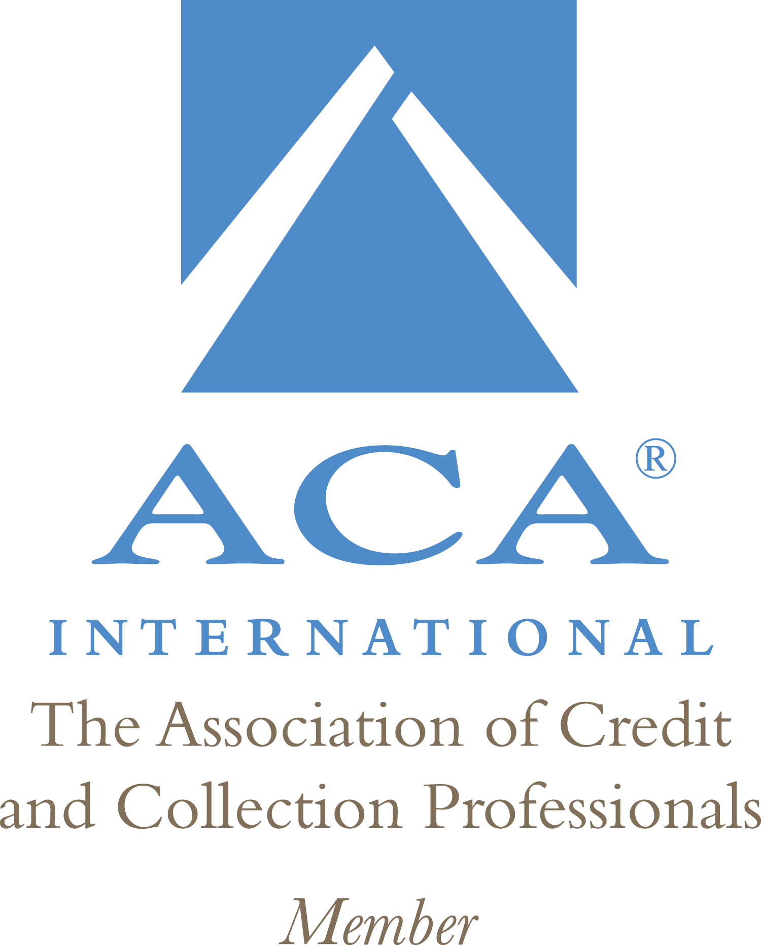 ACA International The Association of Credit Collection Professions Member logo