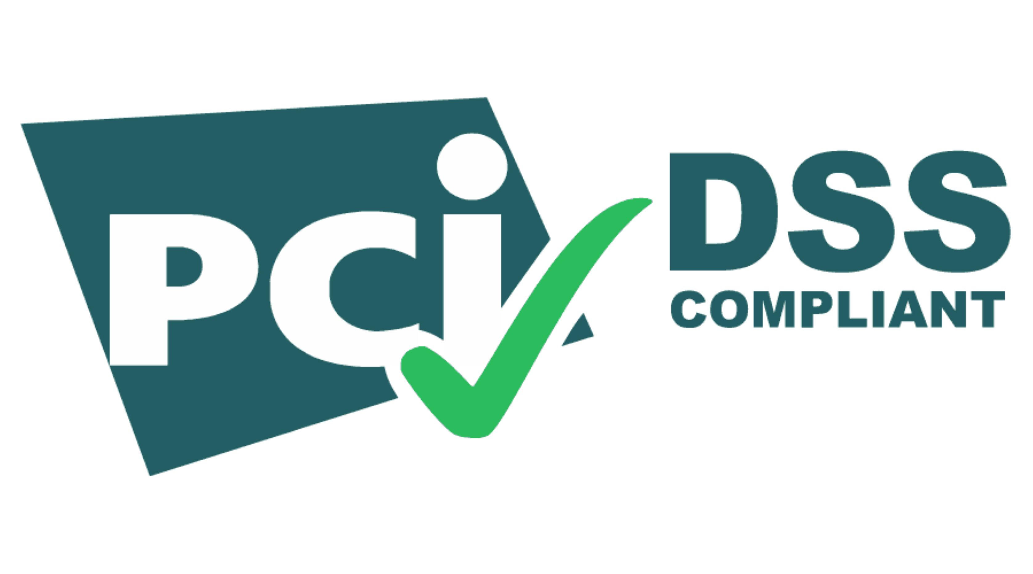 PCI DSS Compliant logo with checkbox